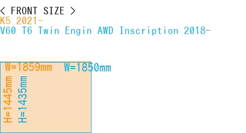 #K5 2021- + V60 T6 Twin Engin AWD Inscription 2018-